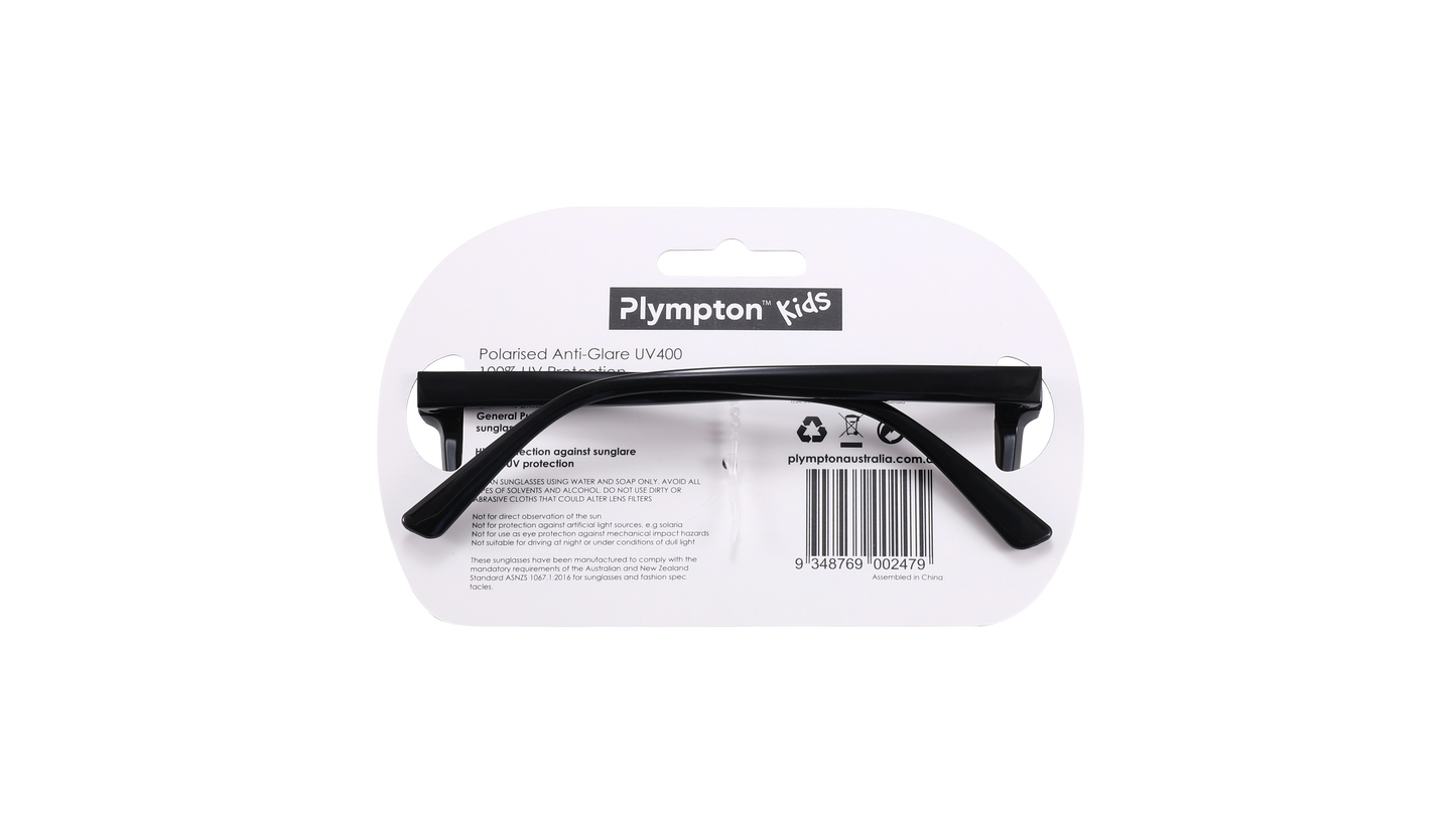 POLARISED KIDS SUNNIES BLACK