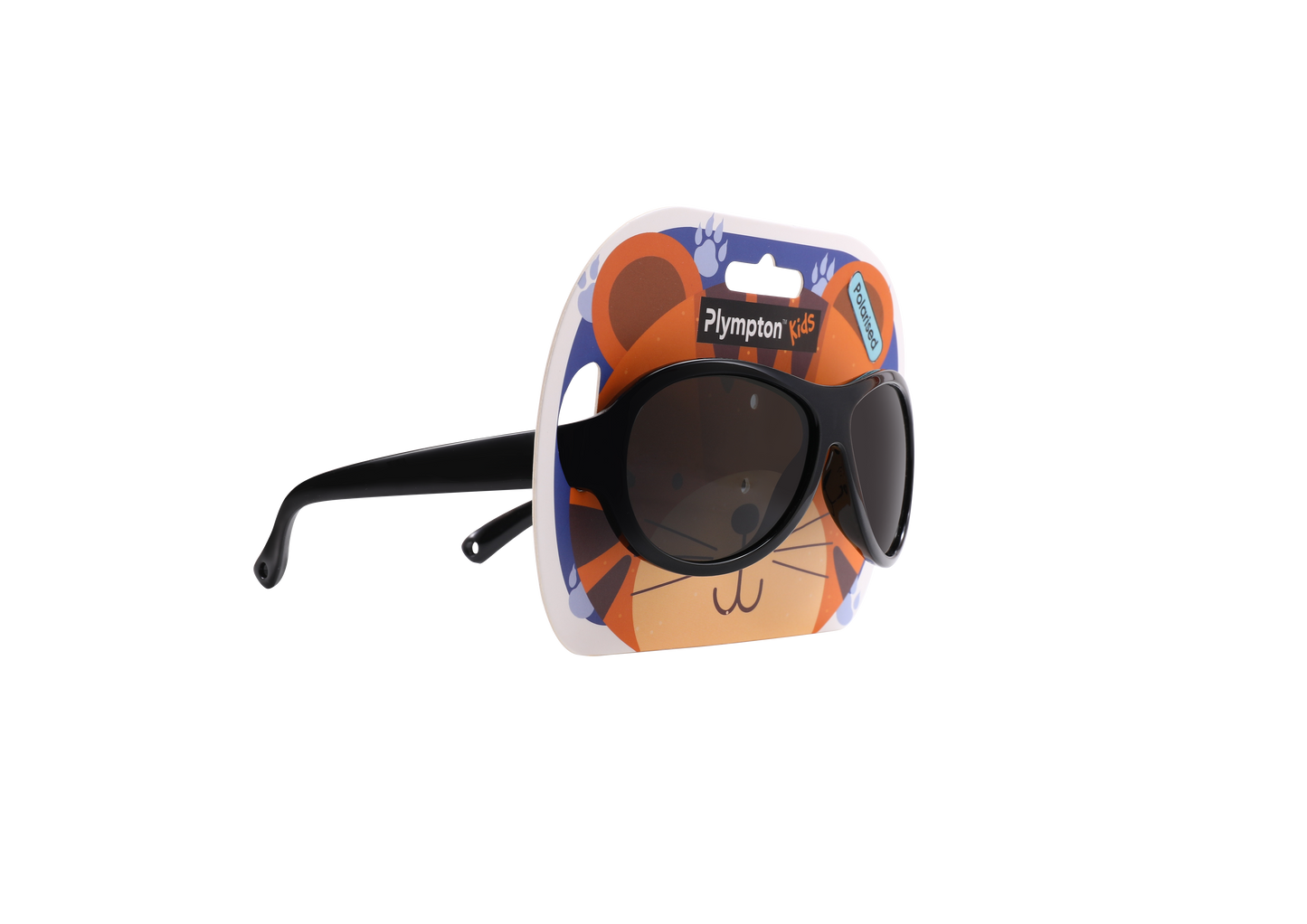 POLARISED KIDS SUNNIES SPORTS BLACK