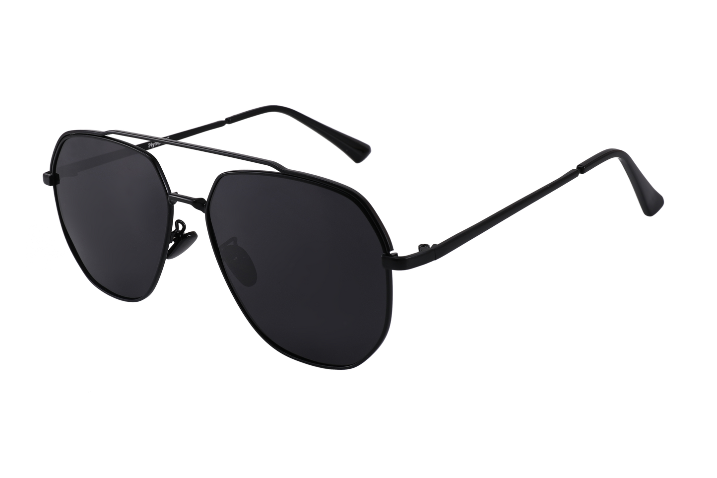 POLARIZED AVIATOR SUNNIES BLACK