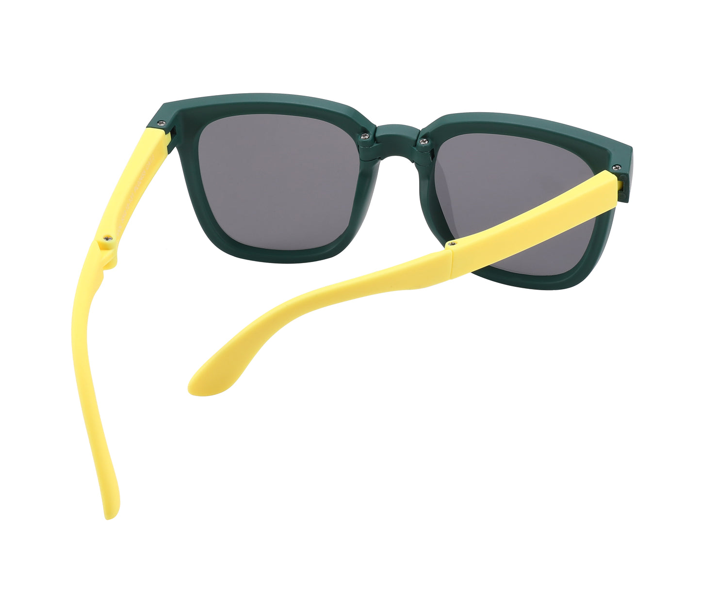 POLARISED KIDS SUNNIES FOLDABLE G/Y